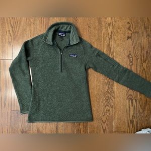 Patagonia 1/4 zip better sweater xxs